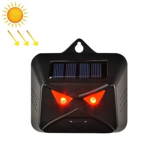Ultra-Sonic Solar Nocturnal Animal Repeller - Safeguard Your Property at Night