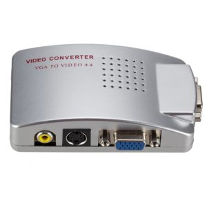 VGA to AV Video Converter Box - Connect Your PC to Any AV Device!