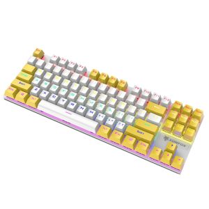 XUNFOX K80 Wired Gaming Mech Keyboard | Illuminated | 87 Keys | 1.5m Cable