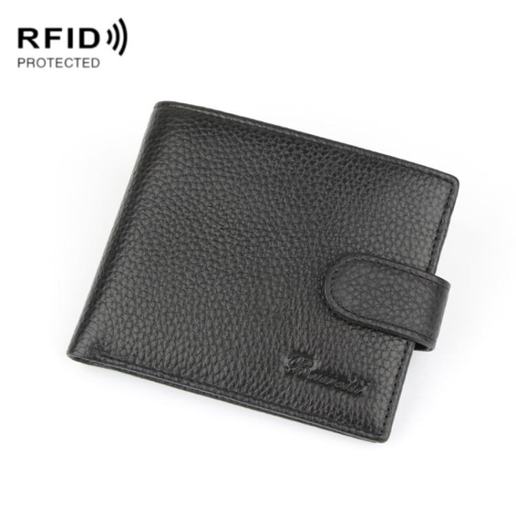 Secure your essentials with Anti-Theft RFID Men Wallet: Short Strap, Multi-Card Layer 1 Secure Your Essentials With Anti-Theft Rfid Men Wallet: Short Strap, Multi-Card Layer