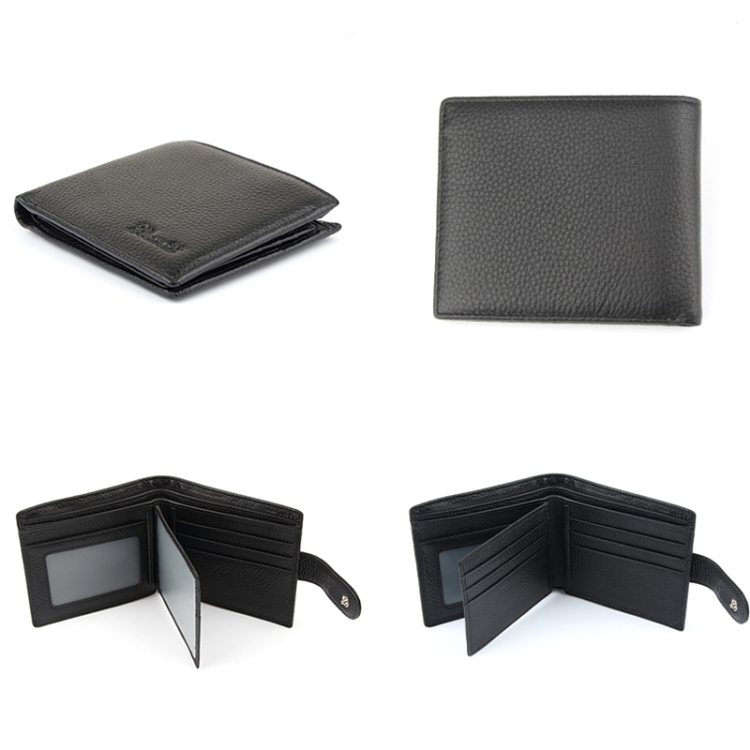 Secure your essentials with Anti-Theft RFID Men Wallet: Short Strap, Multi-Card Layer 3 Secure Your Essentials With Anti-Theft Rfid Men Wallet: Short Strap, Multi-Card Layer - Image 3