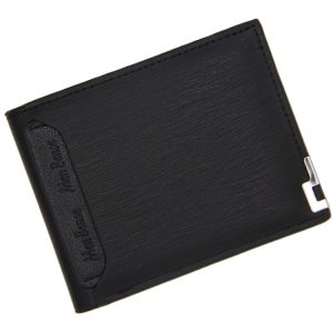 MenBense Sleek Iron Side Pumping Wallet - Stylish & Functional Card Clip