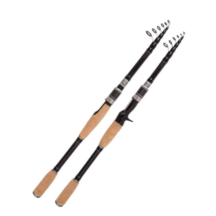Carbon Telescopic Lure Rod - Portable Short Section Fishing Rod • Versatile Casting 2 Carbon Telescopic Lure Rod - Portable Short Section Fishing Rod • Versatile Casting - Image 2