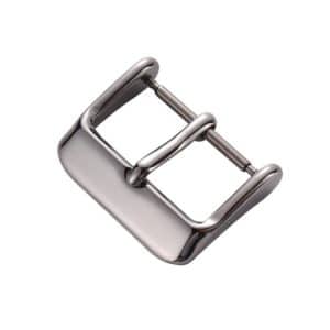 5pcs Silver 12mm IP Stainless Steel Pin Buckle Watch Accessories