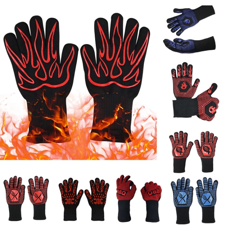 Ultimate BBQ Armor: Heat-Resistant Silicone Anti-Scald Gloves 2 Ultimate Bbq Armor: Heat-Resistant Silicone Anti-Scald Gloves - Image 2