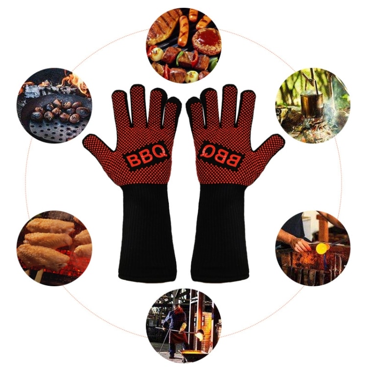Ultimate BBQ Armor: Heat-Resistant Silicone Anti-Scald Gloves 5 Ultimate Bbq Armor: Heat-Resistant Silicone Anti-Scald Gloves - Image 5