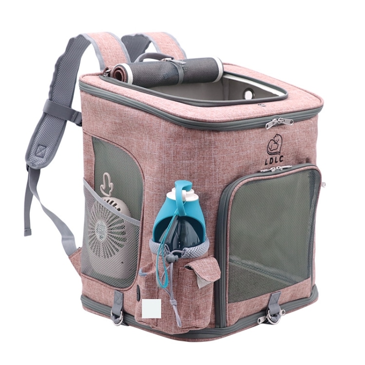 LDLC Foldable & Breathable Pet Backpack - Portable & Convenient 1 Ldlc Foldable &Amp; Breathable Pet Backpack - Portable &Amp; Convenient