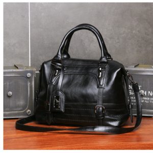 Chic Soft-Faced Ladies' One-Shoulder Large Handbag - Versatile Style & Function