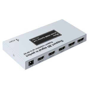 DTECH HDMI 2.0 1x4 Splitter CN Plug - Ultra HD 4K Video, Multiple Viewing