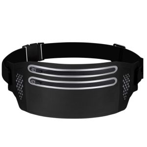 Stay Fit on-the-Go with Waterproof Lycra Waist Bag for Outdoor Sports