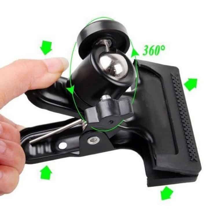 Flash Metal Bracket Clamp Gimbal - Securely Grip Your Device (2 PCS) 4 Flash Metal Bracket Clamp Gimbal - Securely Grip Your Device (2 Pcs) - Image 4