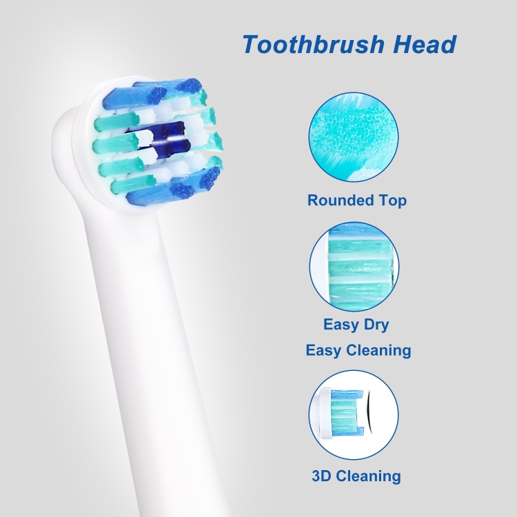Oral-B Electric Toothbrush Replacement Heads - Full Compatibility, 2 PCS 4 Oral-B Electric Toothbrush Replacement Heads - Full Compatibility, 2 Pcs - Image 4