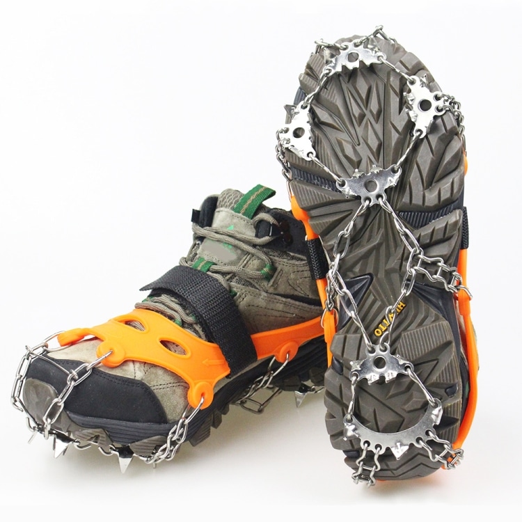 23-Spikes Crampons for Winter Outdoor Activities - Ice Fishing & Snow Shoe Walks 1 23-Spikes Crampons For Winter Outdoor Activities - Ice Fishing &Amp; Snow Shoe Walks