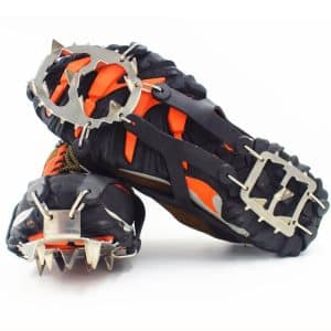 18-Spikes Crampons: Ice Fishing & Winter Snow Shoe Spikes - Outdoor Essential!