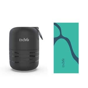 Etravel Sports Double-sided Fleece Bath Towel - Ultra Fast-Drying & Luxuriously Soft