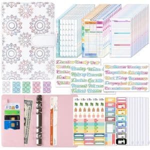 Budget Book: A6 Cash Schedule | Weekly & Monthly Plan Notepad - Convenient & Practical