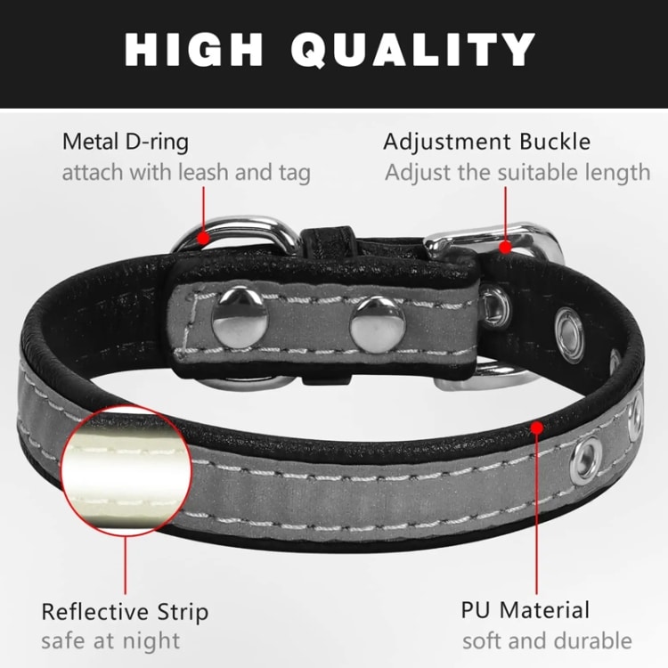 Pet Safe & Stylish: Reflective Soft Collar for Beloved Companion 2 Pet Safe &Amp; Stylish: Reflective Soft Collar For Beloved Companion - Image 2