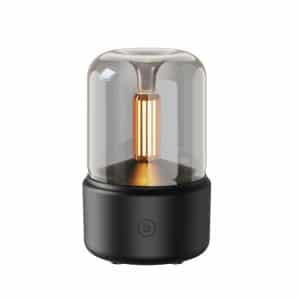 120ML USB Candlelight Aroma Diffuser Night Light Humidifier - Home Atmosphere