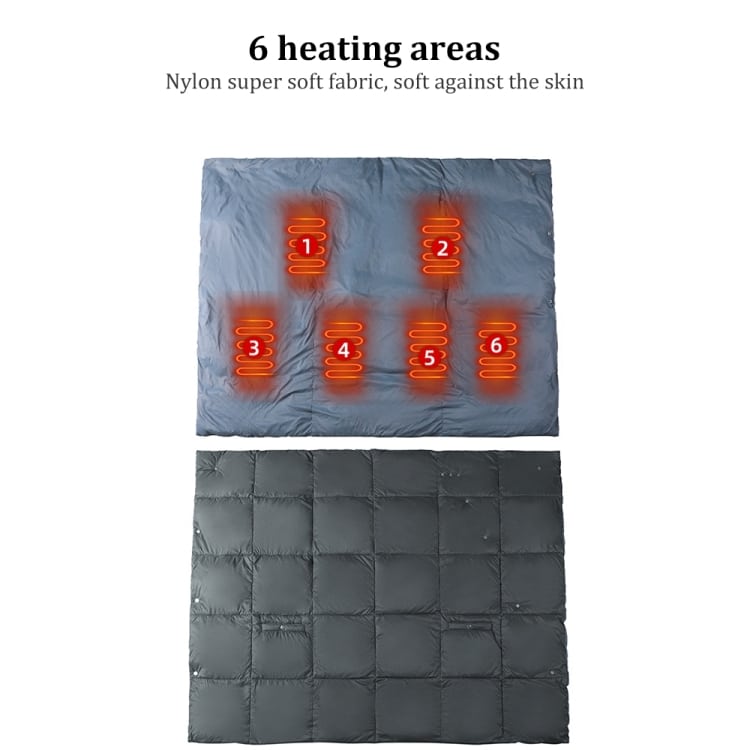 USB Electric Heating Shawl - Stay Warm Outdoors with this Portable Blanket. 4 Usb Electric Heating Shawl - Stay Warm Outdoors With This Portable Blanket. - Image 4