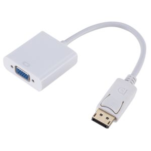 Dynamic DP to VGA Adapter - 15cm Cable, Crisp Video Output for General Use