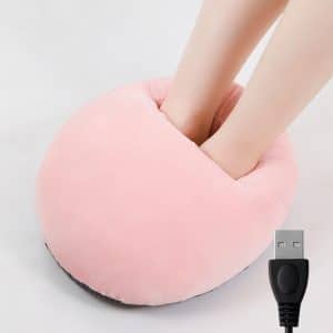 Plush USB Foot Warmer: Cozy Heat for Happy Feet