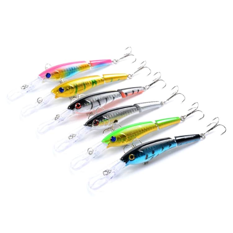 13.3cm Bionic Multi-section Mino Fake Plastic Lure - Lifelike 13.4g Fishing Bait 4 13.3Cm Bionic Multi-Section Mino Fake Plastic Lure - Lifelike 13.4G Fishing Bait - Image 4