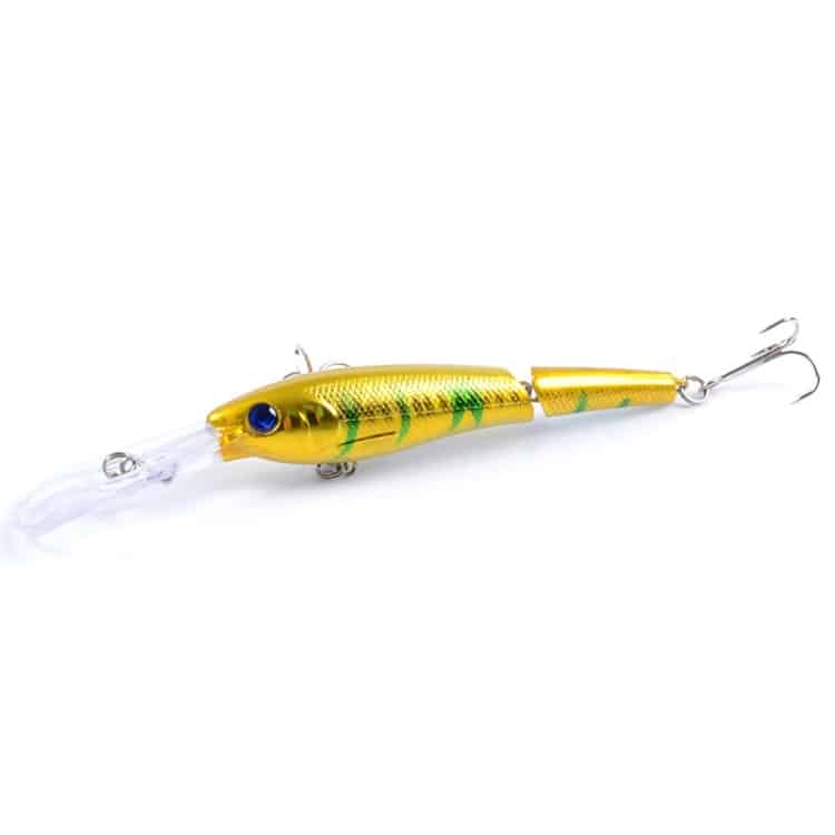 13.3cm Bionic Multi-section Mino Fake Plastic Lure - Lifelike 13.4g Fishing Bait 1 13.3Cm Bionic Multi-Section Mino Fake Plastic Lure - Lifelike 13.4G Fishing Bait