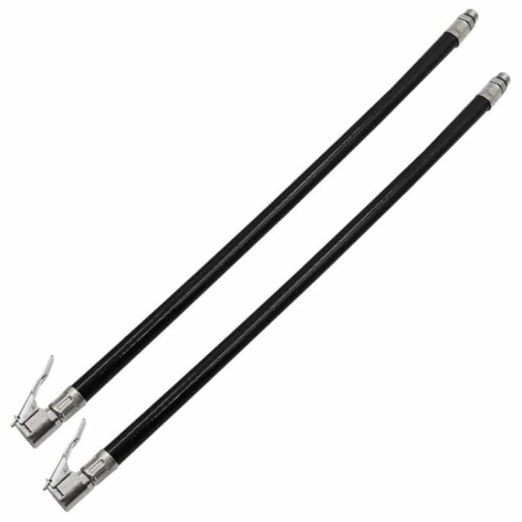 2 PCS Bike Car Tire Rubber Tube Pump Nozzles Kit - Fast Inflation & Easy Use 1 2 Pcs Bike Car Tire Rubber Tube Pump Nozzles Kit - Fast Inflation &Amp; Easy Use
