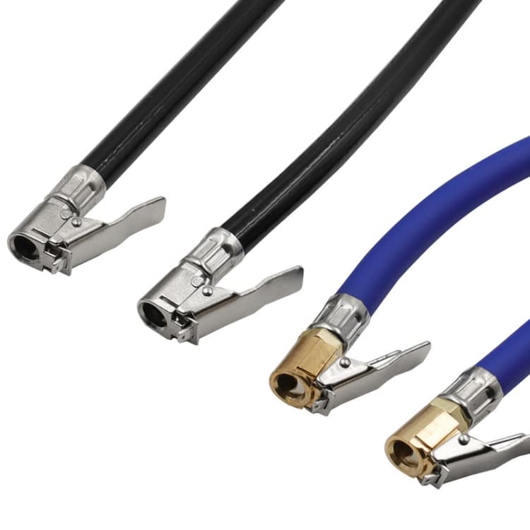 2 PCS Bike Car Tire Rubber Tube Pump Nozzles Kit - Fast Inflation & Easy Use 2 2 Pcs Bike Car Tire Rubber Tube Pump Nozzles Kit - Fast Inflation &Amp; Easy Use - Image 2