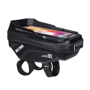 WILD MAN XT1 1L Hard Shell Phone Touch Screen Bike Handlebar Bag