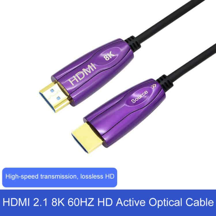 Ultrafast HDMI 2.1 8K 60Hz Optical Cable - HD Computer Screen Converter 2 Ultrafast Hdmi 2.1 8K 60Hz Optical Cable - Hd Computer Screen Converter - Image 2