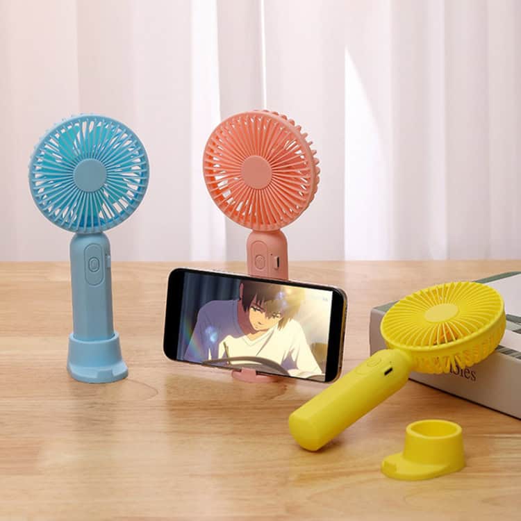 Powerful Cooling Companion: M9 Handheld Mini Fan for Outdoor Use, USB Charging - Convenient Desktop Essential. 6 Powerful Cooling Companion: M9 Handheld Mini Fan For Outdoor Use, Usb Charging - Convenient Desktop Essential. - Image 6