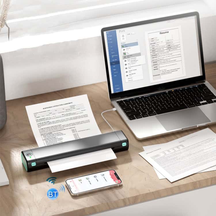 Wireless Thermal Printer for On-the-Go Printing: M08F Bluetooth Portable - Fast & Efficient! 7 Wireless Thermal Printer For On-The-Go Printing: M08F Bluetooth Portable - Fast &Amp; Efficient! - Image 7