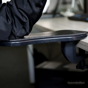 360° Rotating Computer Table Hand Support with Wrist Pad and Mouse Pad