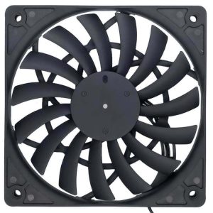 FANNE RIce Soul F12012 Ultra-Thin Desktop Chassis Cooling Fan, Intelligent PWM Speed