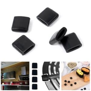 8-Piece Air Fryer Tray Rubber Bumpers - Replacement Parts & Accessories