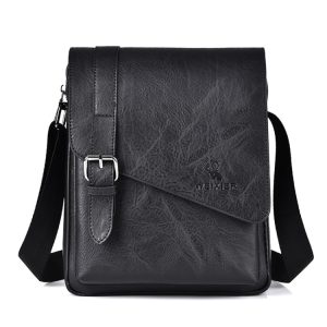 WEIXIER D266 Retro Crossbody Large Capacity Messenger Bag - Classic Style Essentials