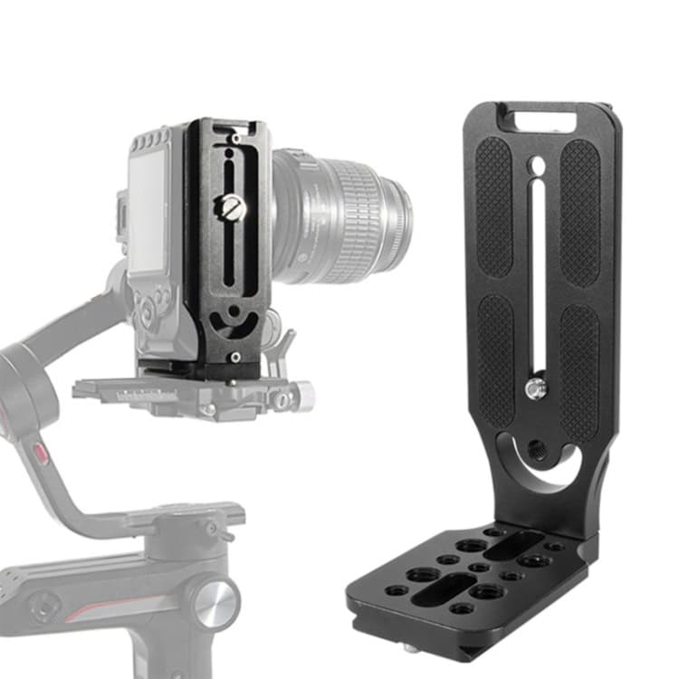 BEXIN L130-50C Camera Quick Release Plate - Efficient Vertical L-shaped Design 1 Mesh Camera Cage Rig For Professional Filmmaking And Videography, Providing Stability And Protection For Camera Equipment. Compatible With Various Camera Models, Enhancing Shooting Versatility.