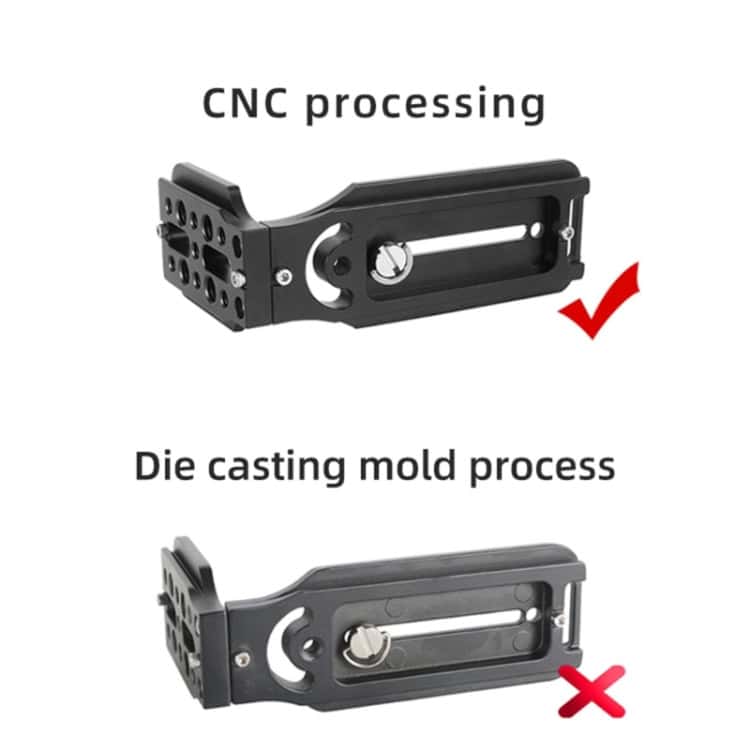 BEXIN L130-50C Camera Quick Release Plate - Efficient Vertical L-shaped Design 5 Cnc Machining Part For Precision Manufacturing, Showcasing Die Casting Mold Process For Quality Metal Components.