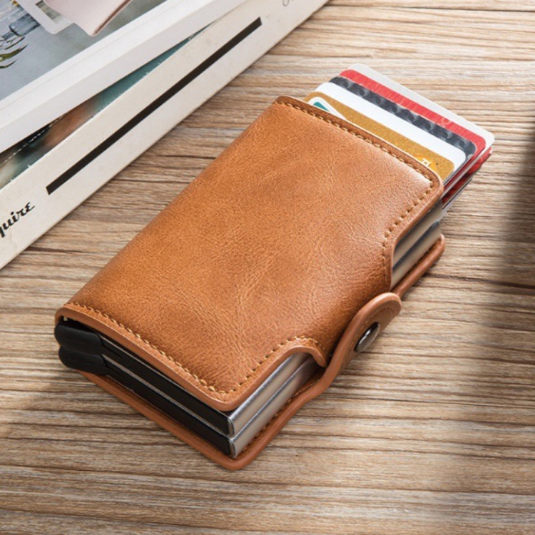 RFID Metal Card Holder: Automatic Pop-up Wallet for Credit & Bank Cards 5 Rfid Metal Card Holder: Automatic Pop-Up Wallet For Credit &Amp; Bank Cards - Image 5