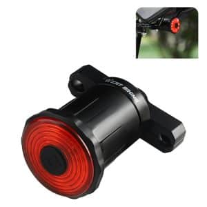WEST BIKING USB Smart Brake Sensor Tail Light - Chargeable & Warning System