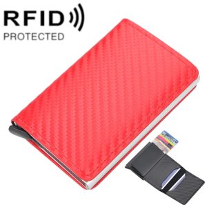 Baellerry Plaid Leather Wallet with RFID Protection & Automatic Card Holder