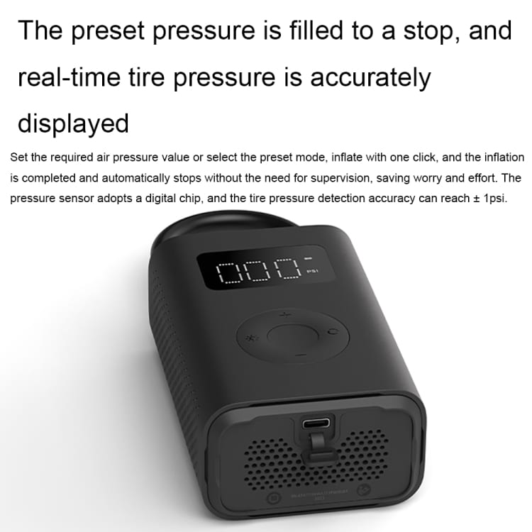 Xiaomi Mijia Car Air Pump & Bicycle Tire Compressor - Portable Electric Solution 12 Xiaomi Mijia Car Air Pump &Amp; Bicycle Tire Compressor - Portable Electric Solution - Image 12