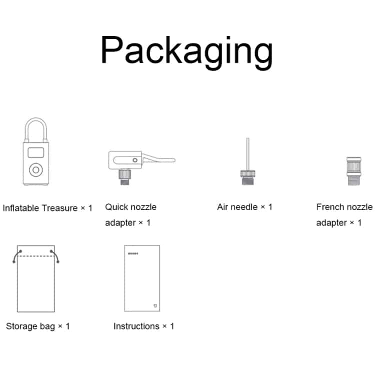 Xiaomi Mijia Car Air Pump & Bicycle Tire Compressor - Portable Electric Solution 14 Xiaomi Mijia Car Air Pump &Amp; Bicycle Tire Compressor - Portable Electric Solution - Image 14