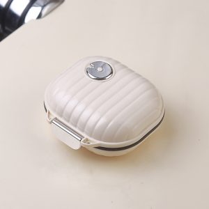 Portable Outdoor Weekly Pill Organizer - Secure, Airtight Design