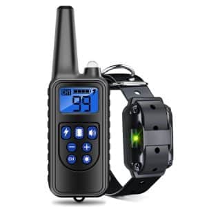 800m Remote Control Vibration Collar for Smart Dog Training