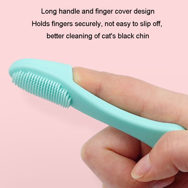Pet Silicone Toothbrush for Cats & Dogs - Gentle Teeth Cleaning Brush for Chin Scrubbing 6 Pet Silicone Toothbrush For Cats &Amp; Dogs - Gentle Teeth Cleaning Brush For Chin Scrubbing - Image 6