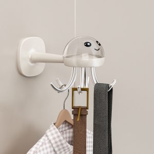 360-Degree Rotating Kitchen Hook Rack | Multifunctional Storage Solution