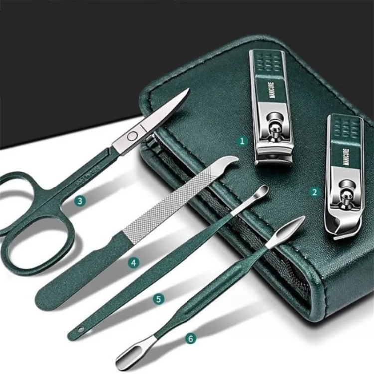 6-Piece Portable Nail Clipper Set - Essential Pedicure Tools for Home 2 6-Piece Portable Nail Clipper Set - Essential Pedicure Tools For Home - Image 2