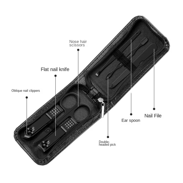 6-Piece Portable Nail Clipper Set - Essential Pedicure Tools for Home 4 6-Piece Portable Nail Clipper Set - Essential Pedicure Tools For Home - Image 4